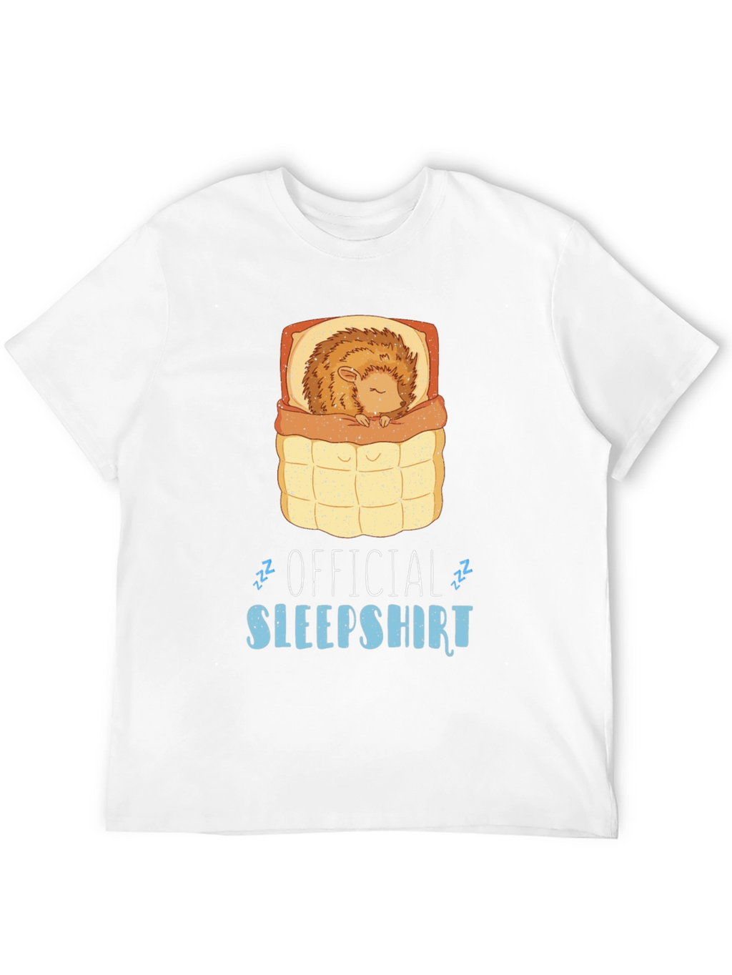 Official Sleepshirt Funny Hedgehog Pajama T-Shirt
