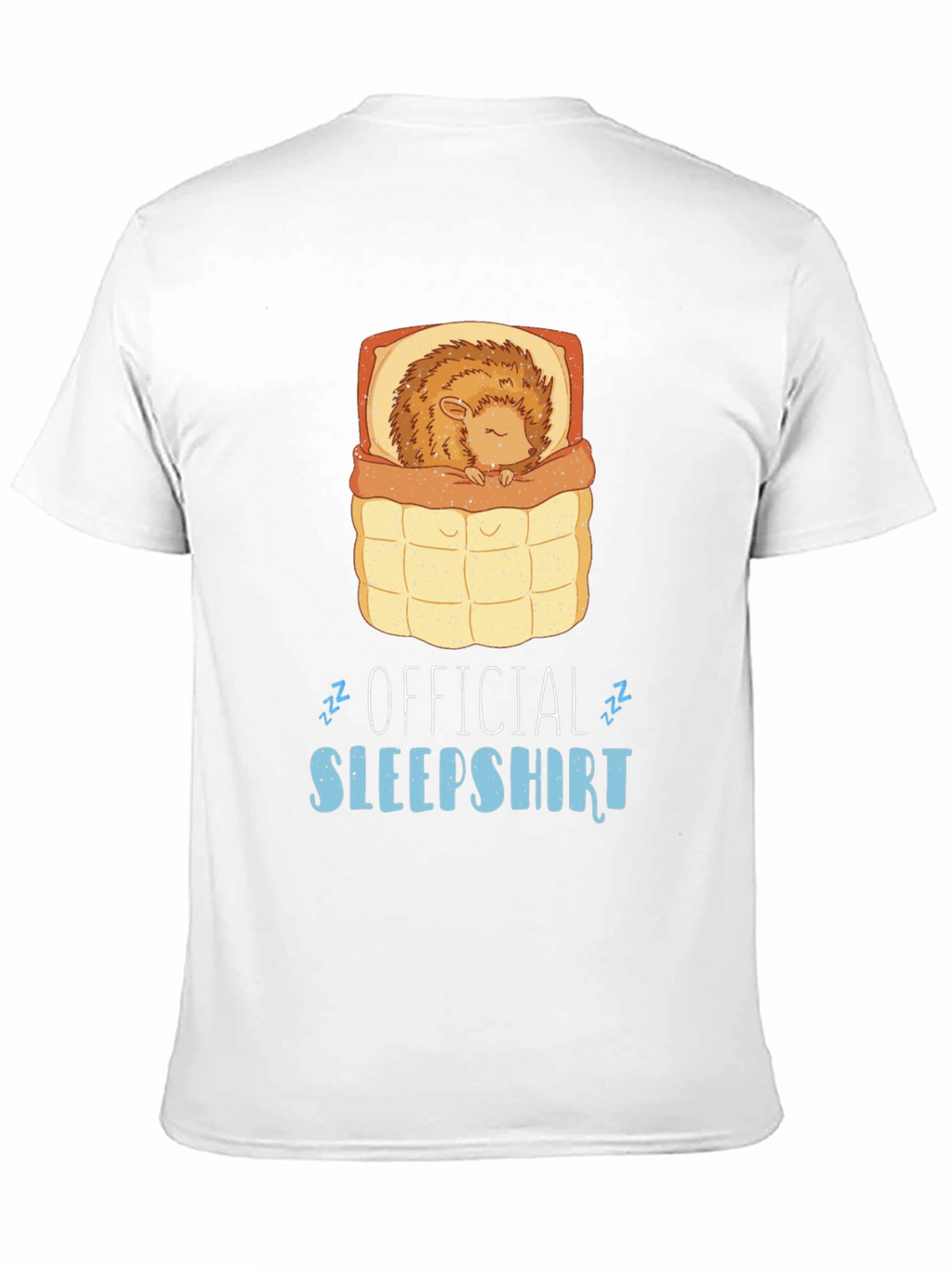 Official Sleepshirt Funny Hedgehog Pajama T-Shirt