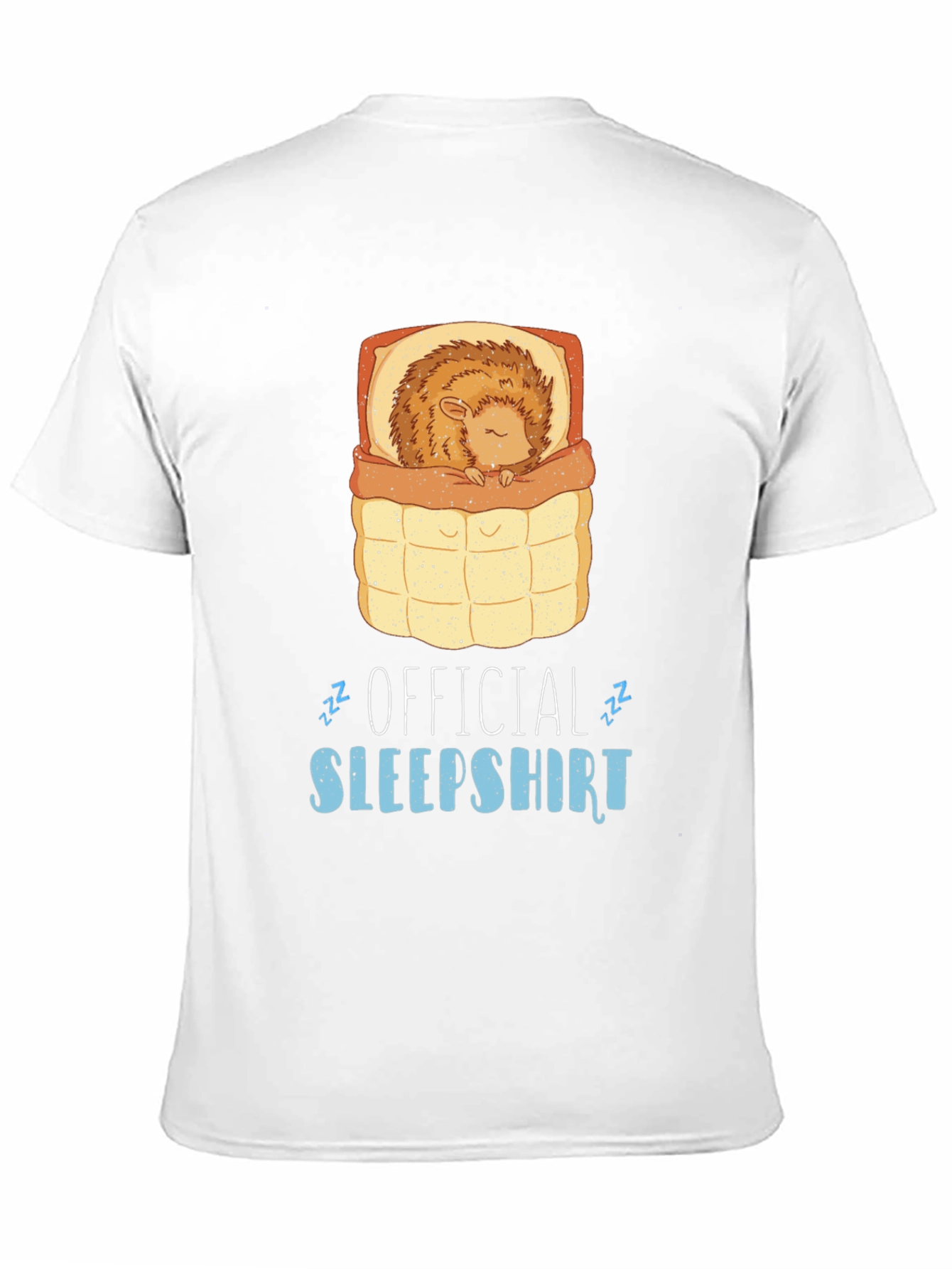 Official Sleepshirt Funny Hedgehog Pajama T-Shirt