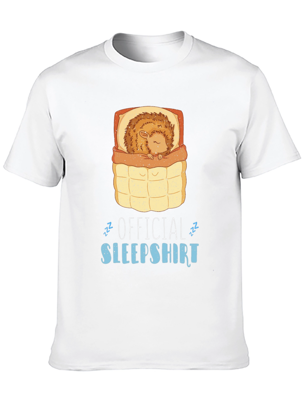Official Sleepshirt Funny Hedgehog Pajama T-Shirt