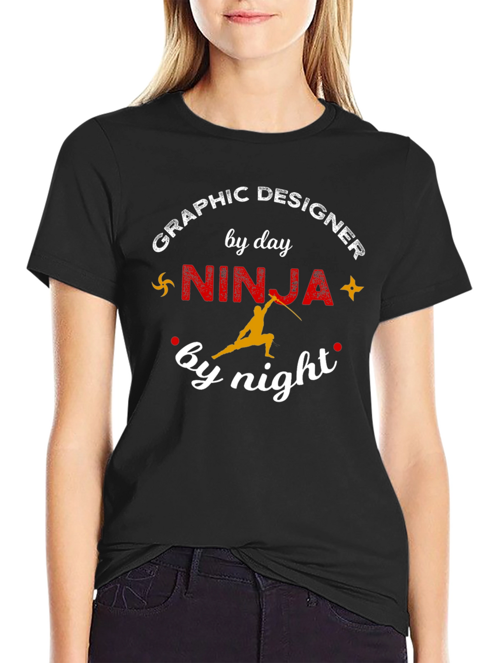 Graphic Designer Ninja T-Shirt
