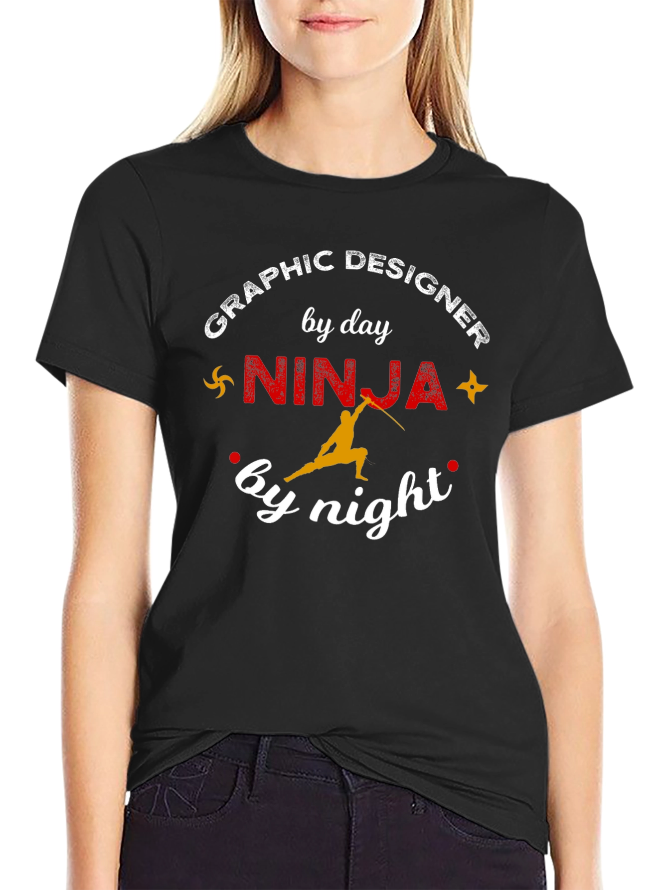 Graphic Designer Ninja T-Shirt