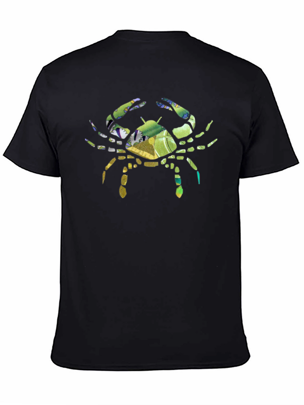 Crab Graphic Tee - Tropical Style