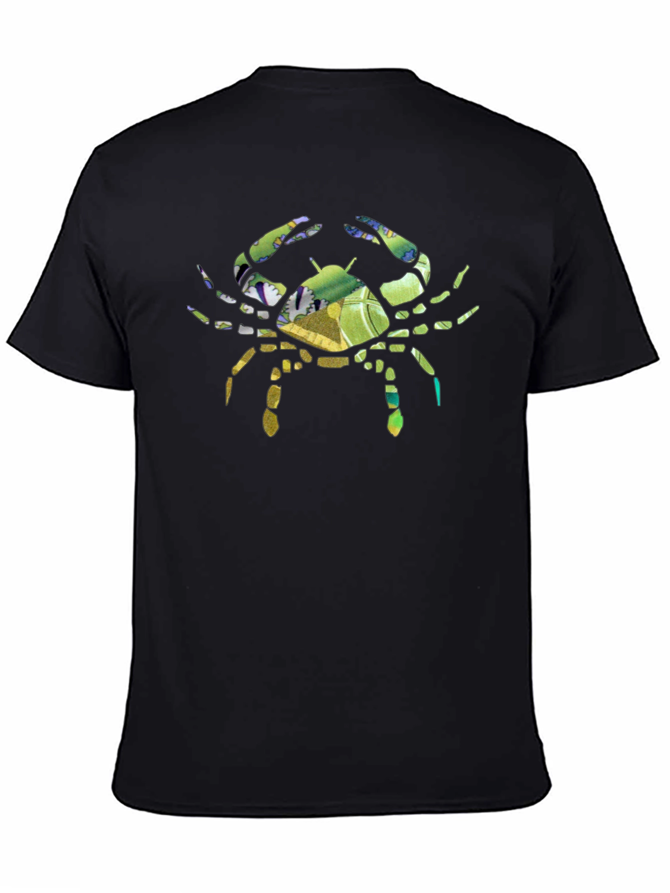 Crab Graphic Tee - Tropical Style