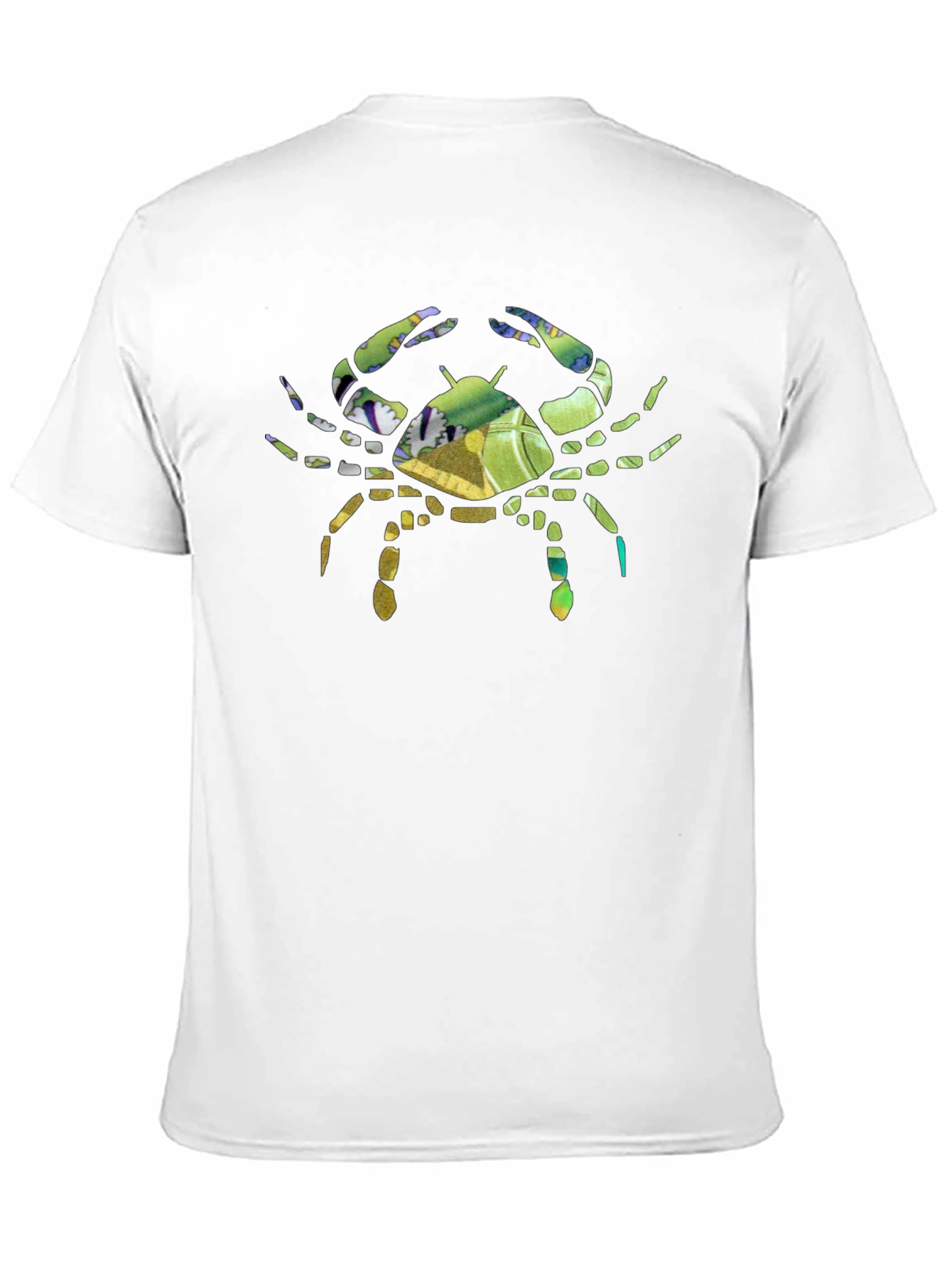 Crab Graphic Tee - Tropical Style