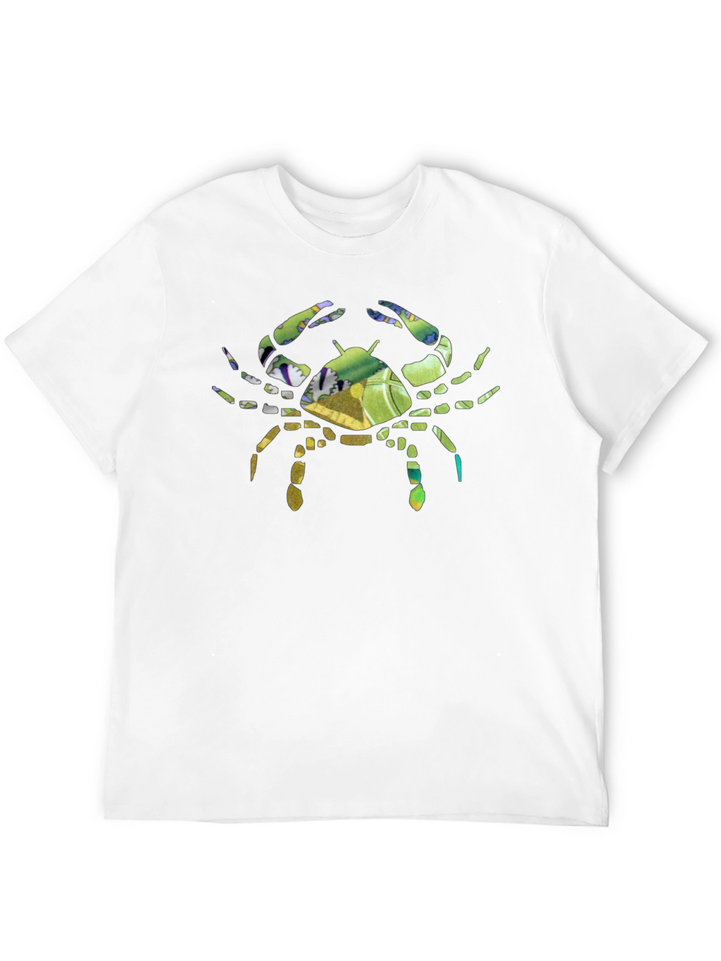 Crab Graphic Tee - Tropical Style