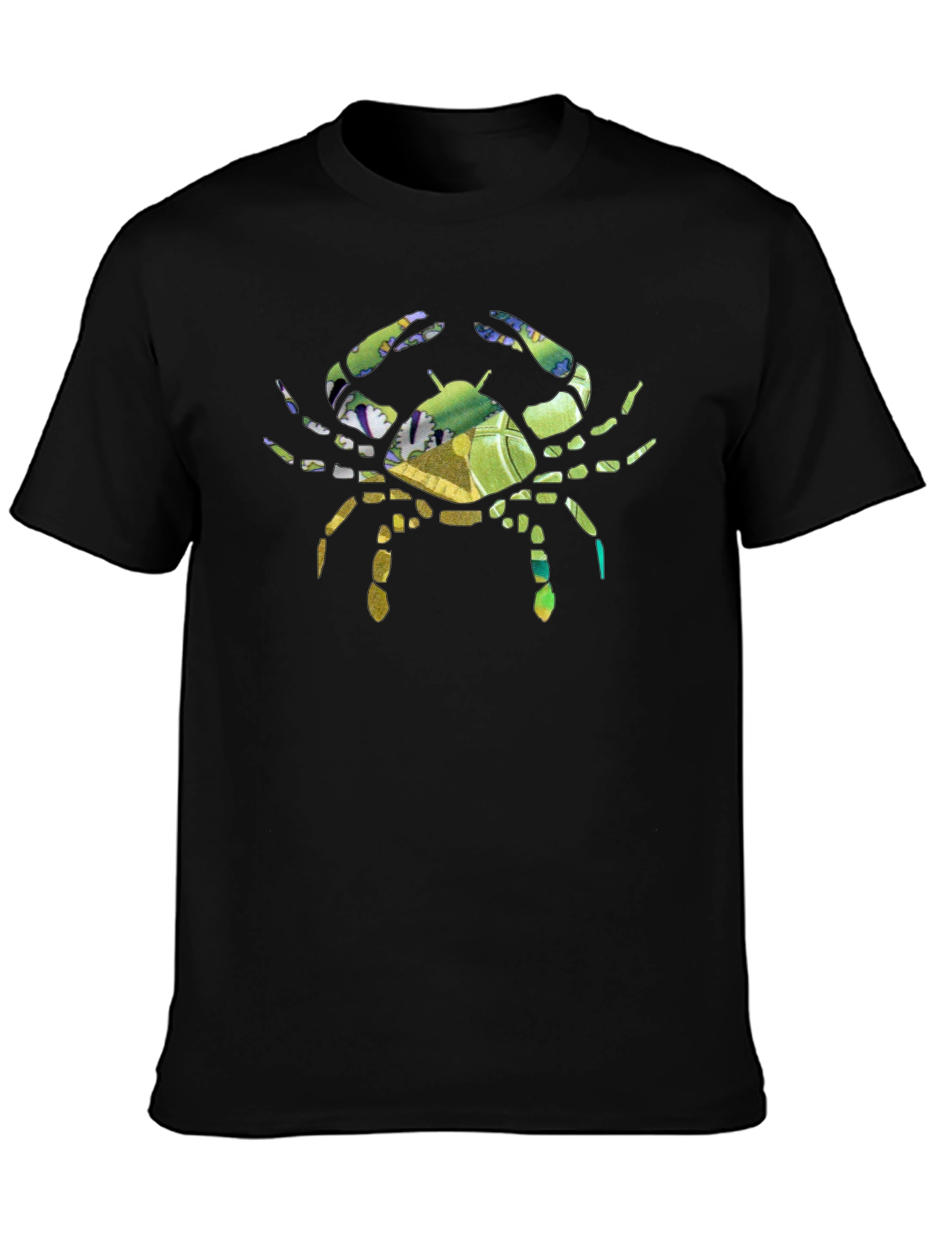 Crab Graphic Tee - Tropical Style