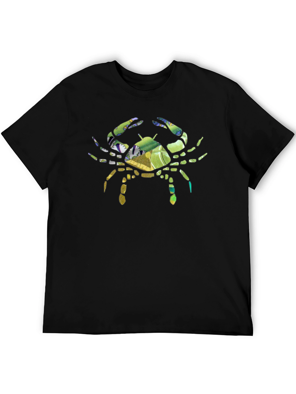 Crab Graphic Tee - Tropical Style