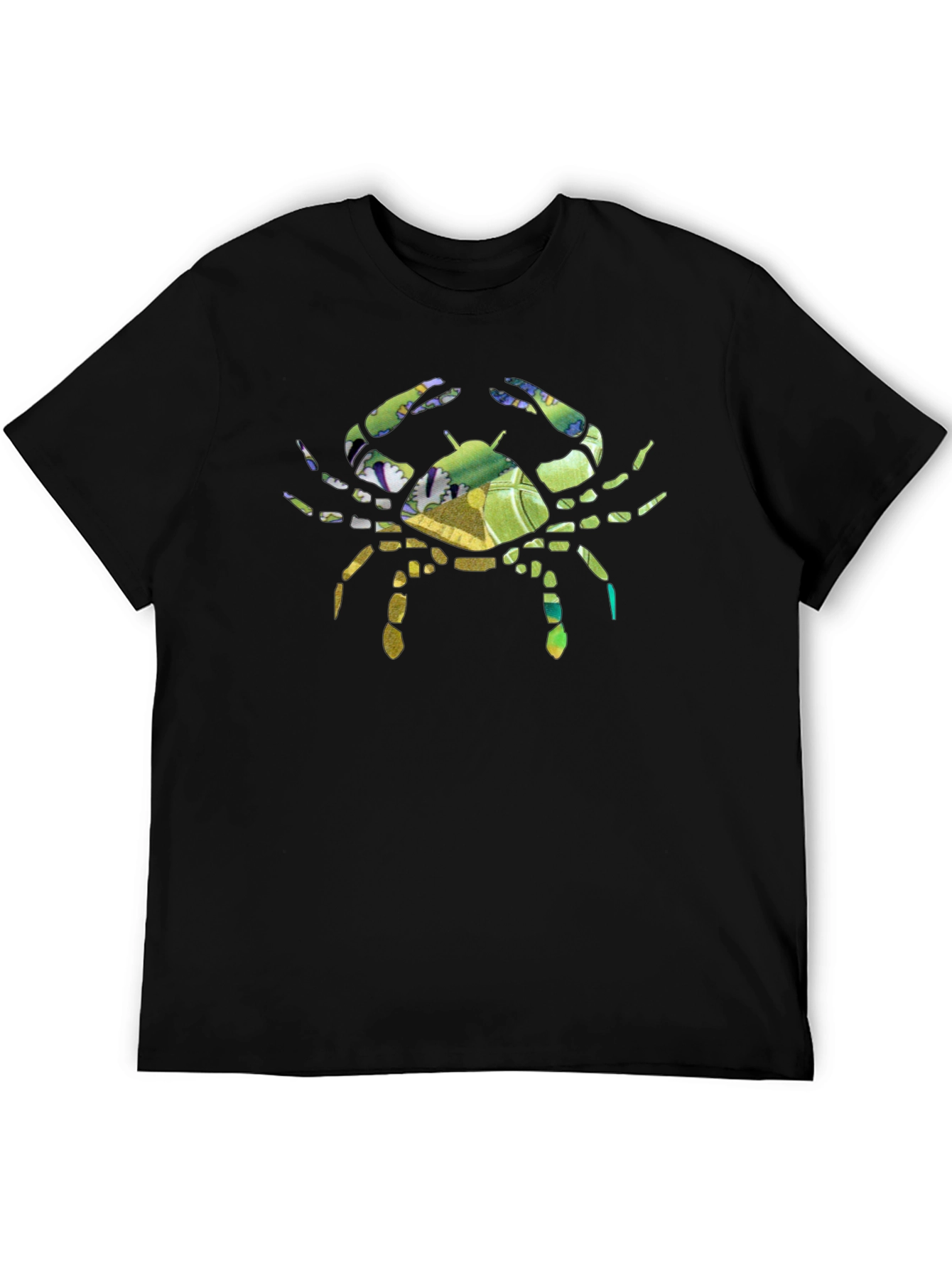 Crab Graphic Tee - Tropical Style