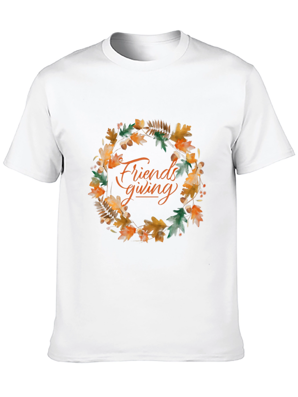 Friendsgiving Autumn Wreath Graphic Tee