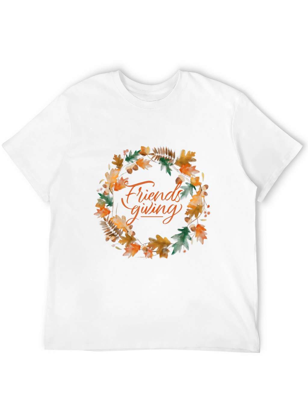 Friendsgiving Autumn Wreath Graphic Tee