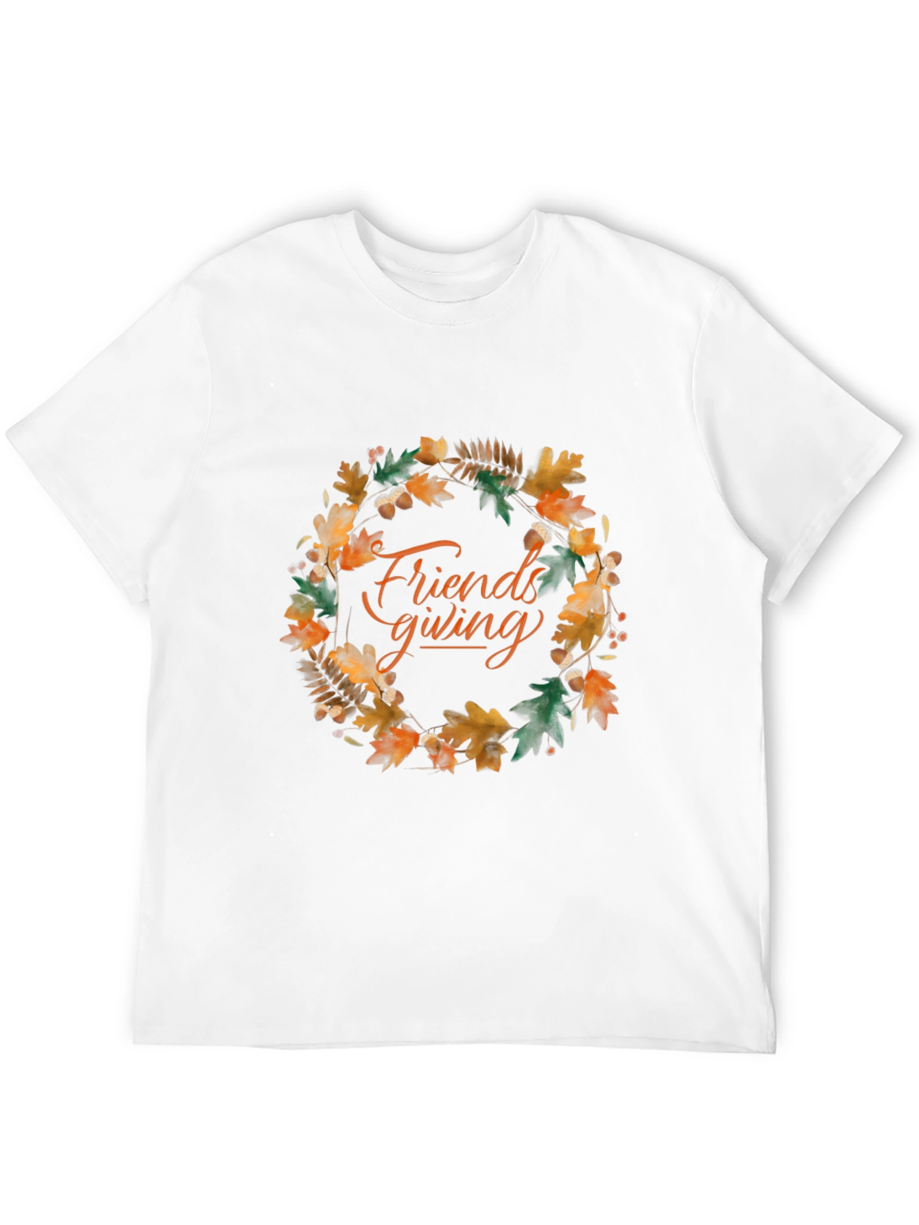 Friendsgiving Autumn Wreath Graphic Tee