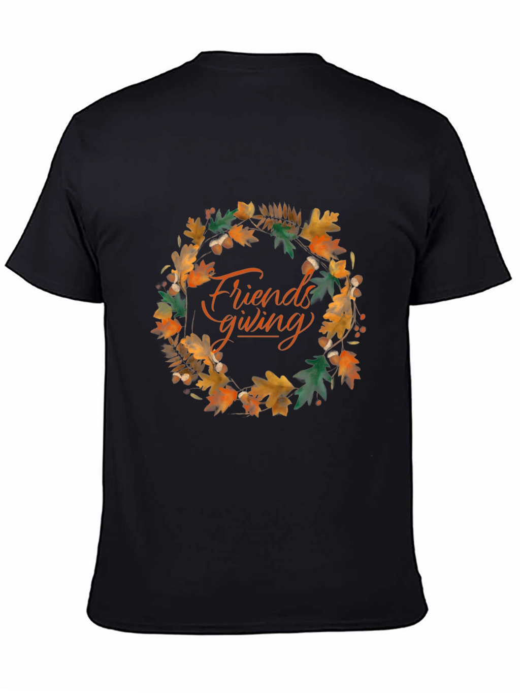 Friendsgiving Autumn Wreath Graphic Tee
