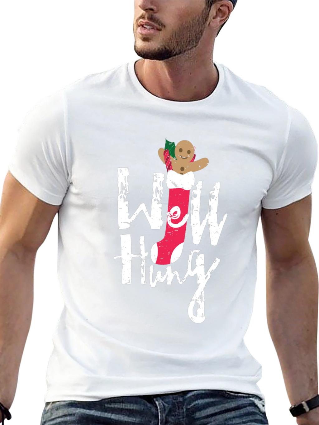 Well Hung Christmas T-Shirt
