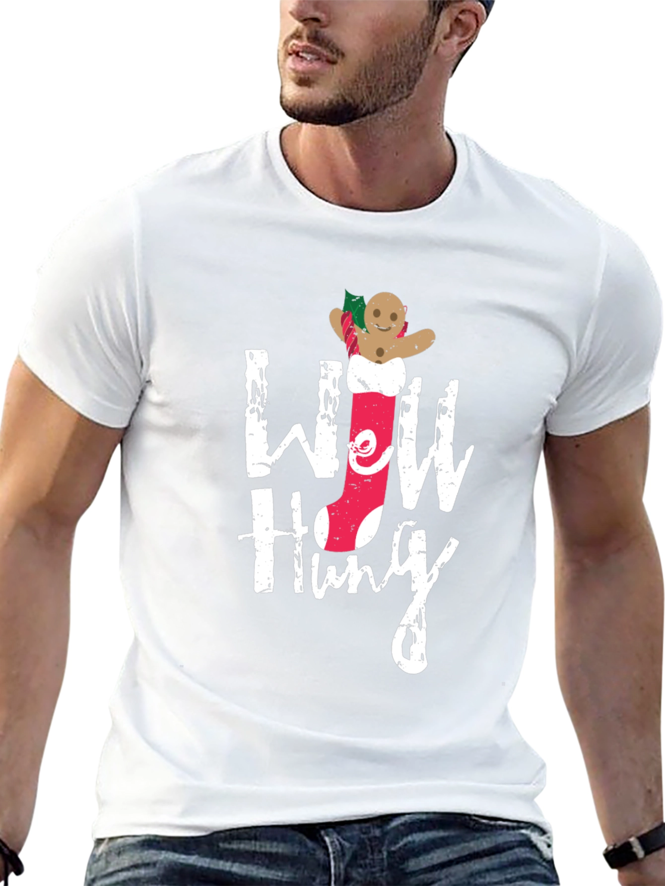 Well Hung Christmas T-Shirt