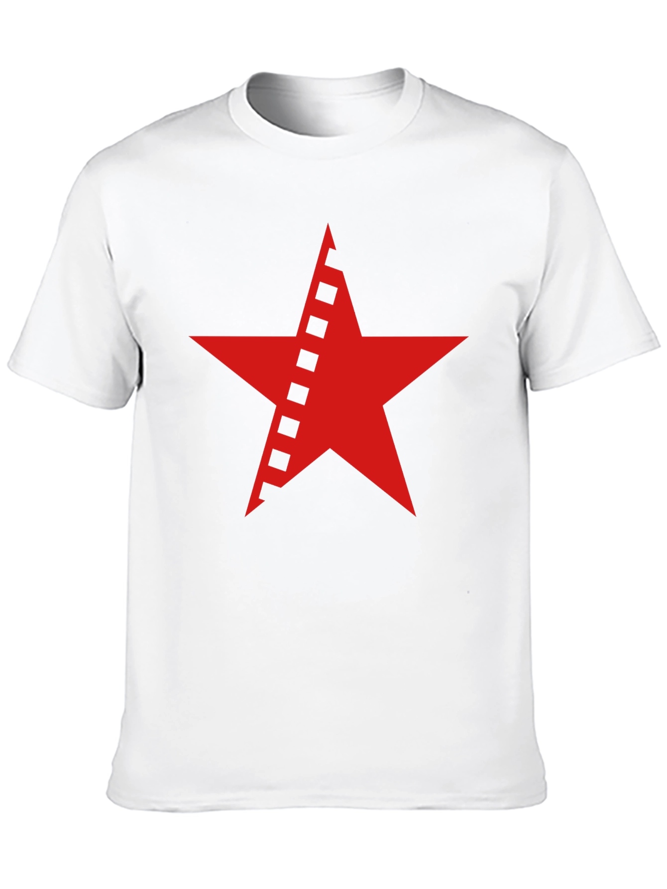 Red Star Graphic Black T-Shirt