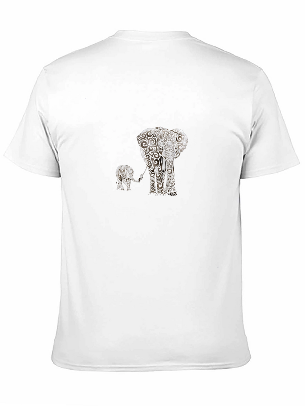 Elephant Family Black T-Shirt