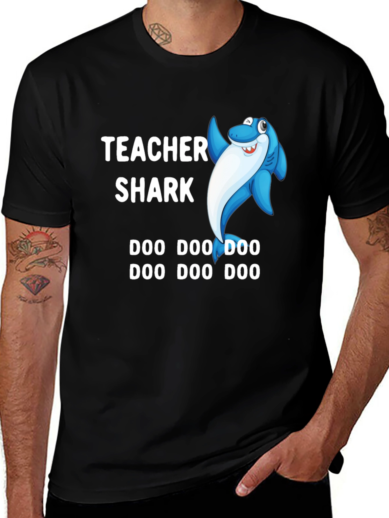 Teacher Shark Doo Doo T-Shirt - Cute & Fun