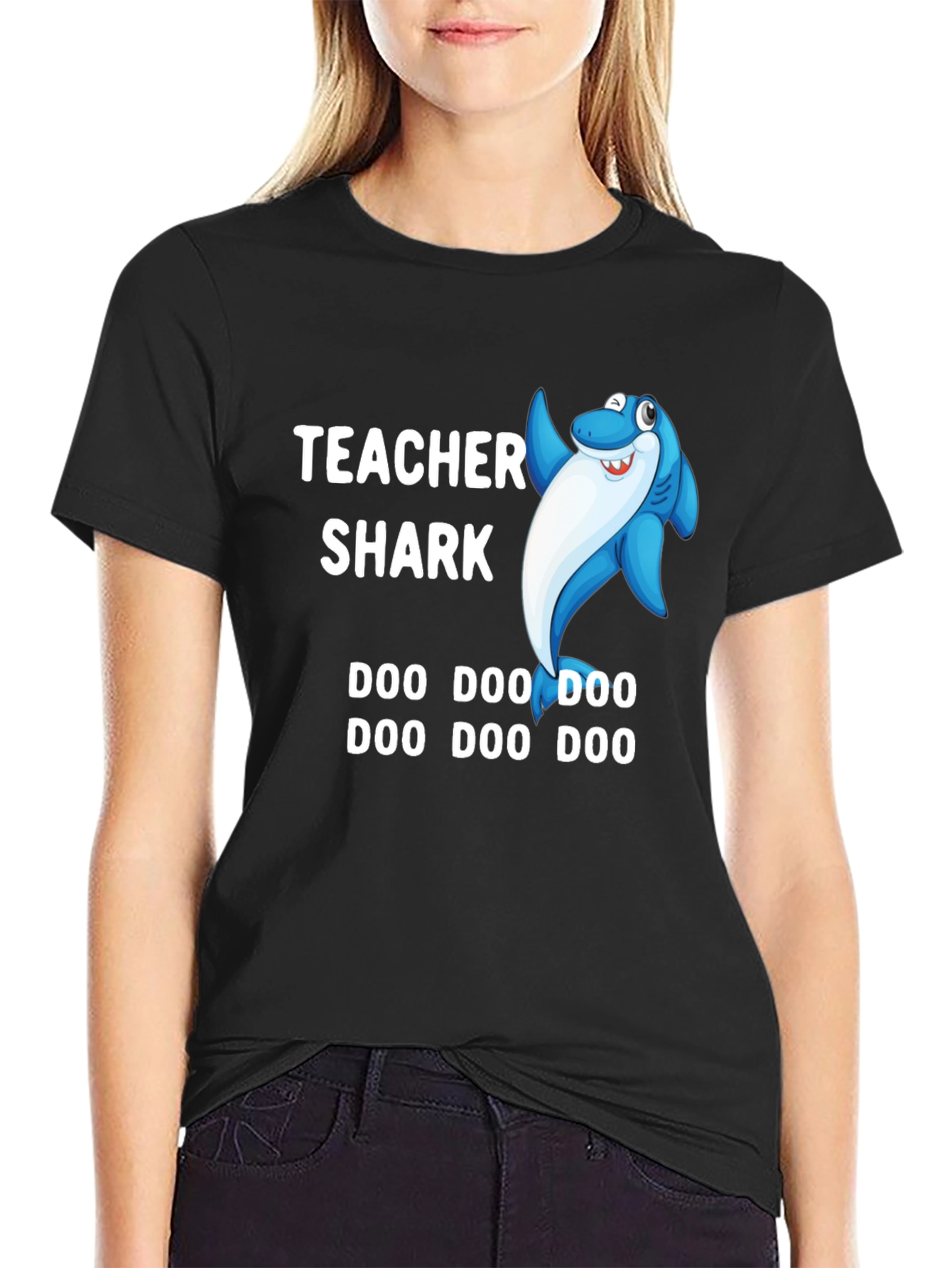 Teacher Shark Doo Doo T-Shirt - Cute & Fun