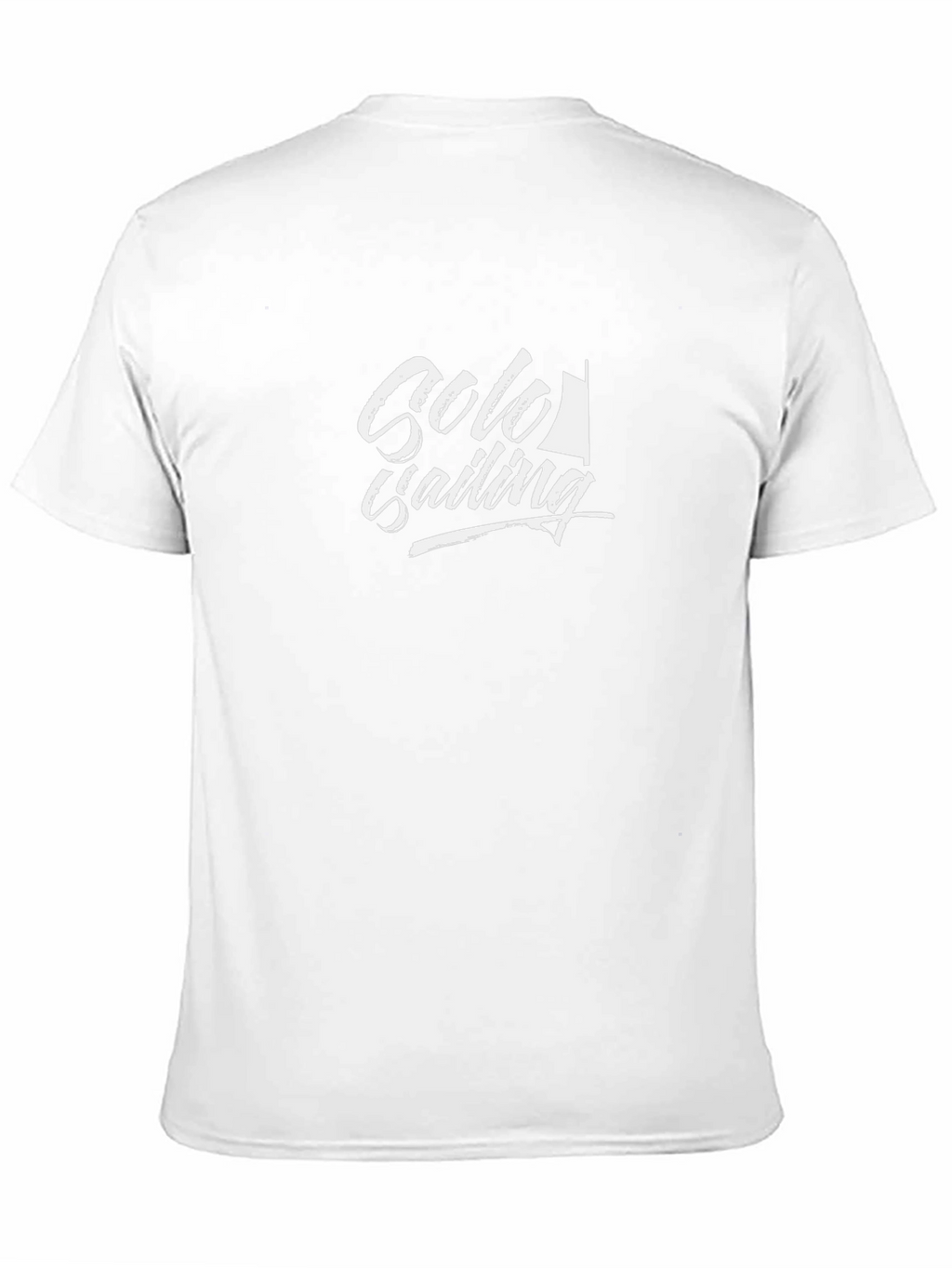 Solo Sailing Graphic Black T-Shirt