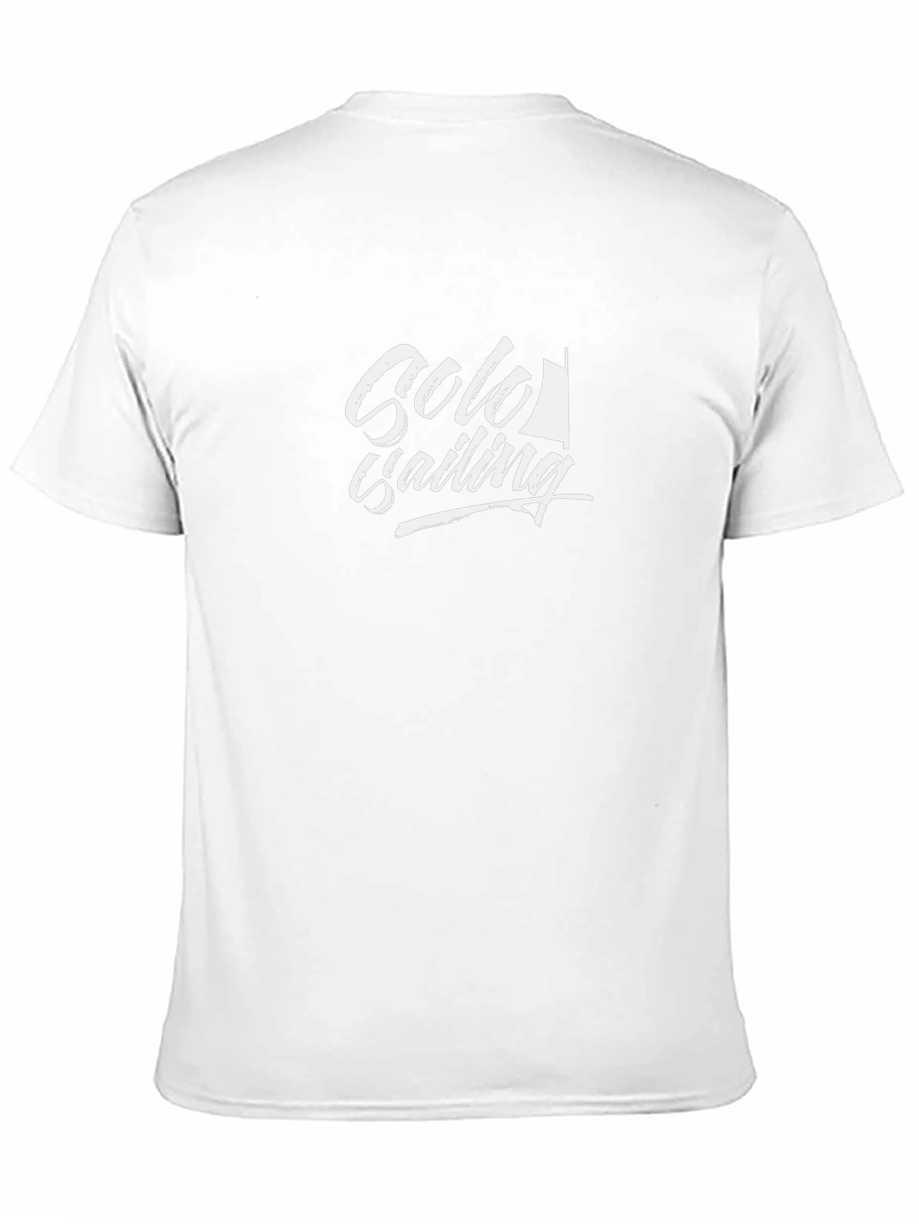 Solo Sailing Graphic Black T-Shirt