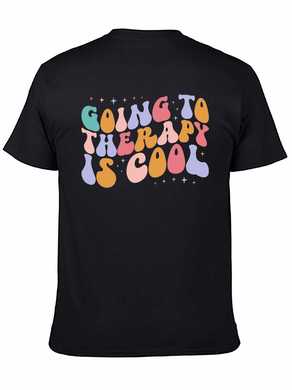 Therapy Is Cool Graphic Tee - Stylish Comfort