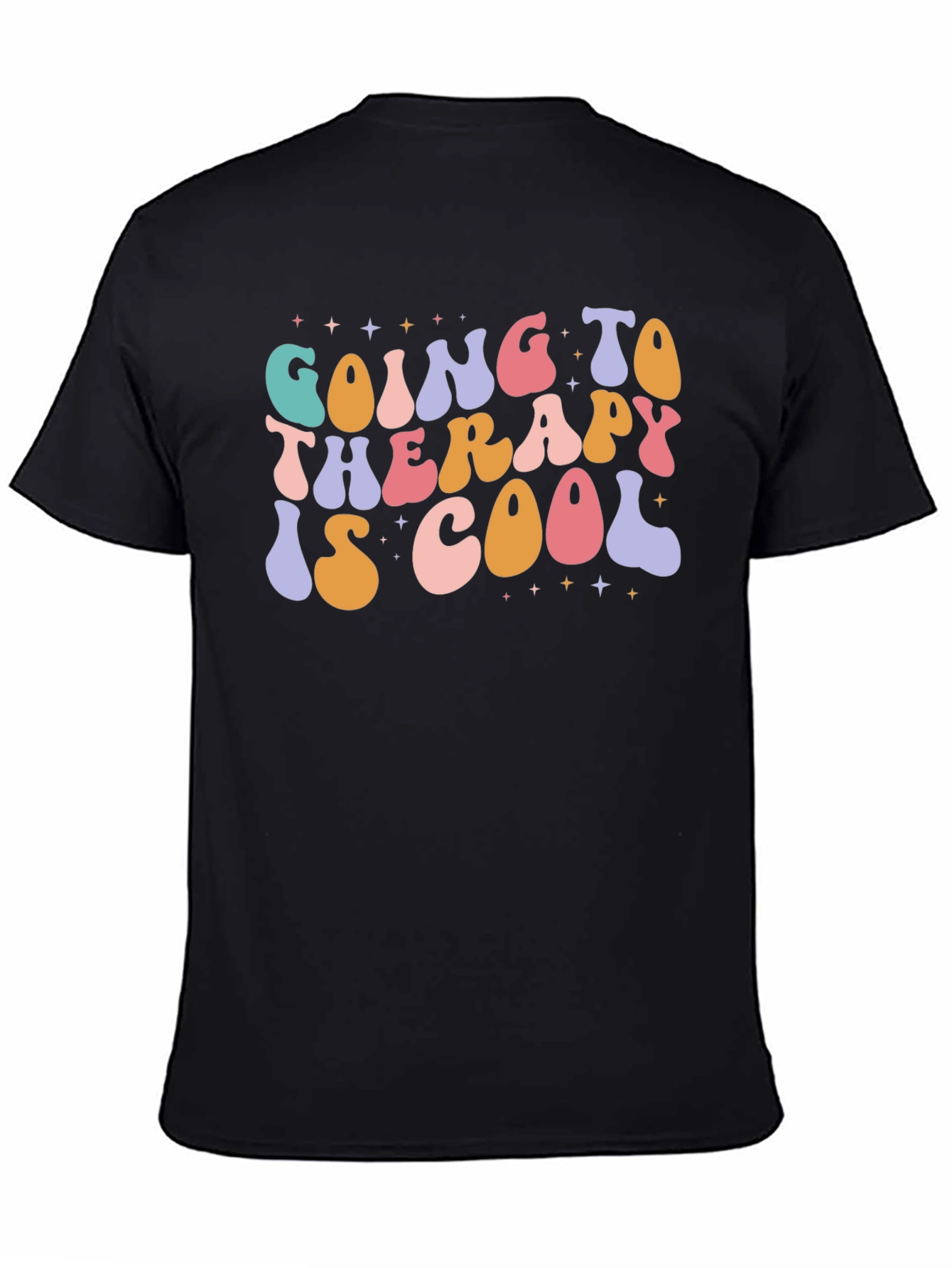 Therapy Is Cool Graphic Tee - Stylish Comfort
