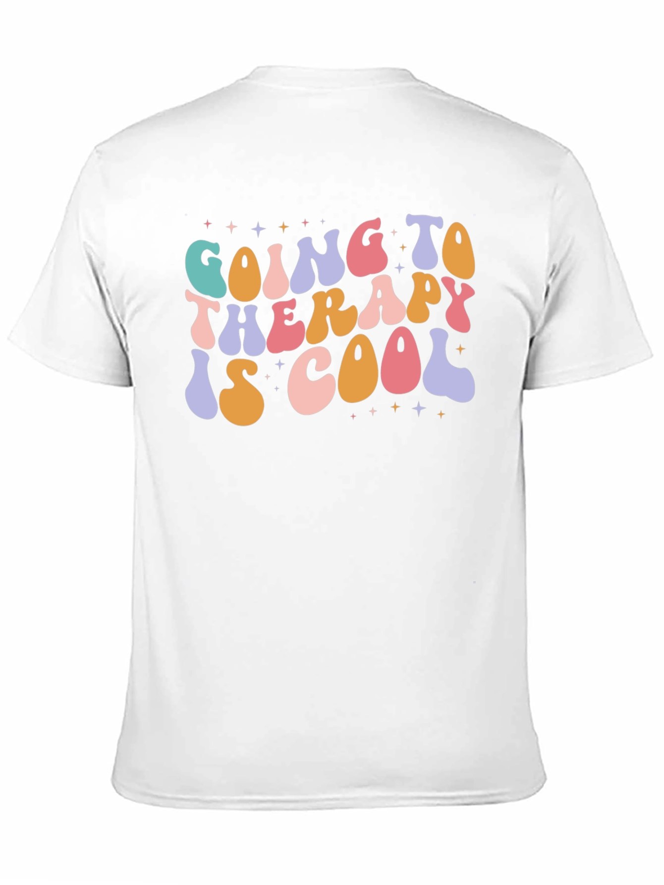 Therapy Is Cool Graphic Tee - Stylish Comfort