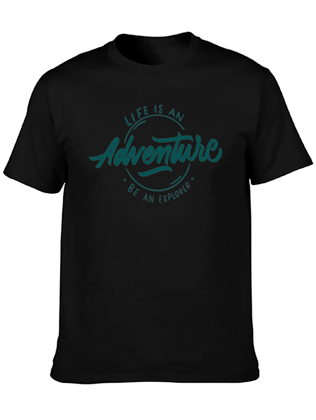 Adventure Seeker Black T-Shirt