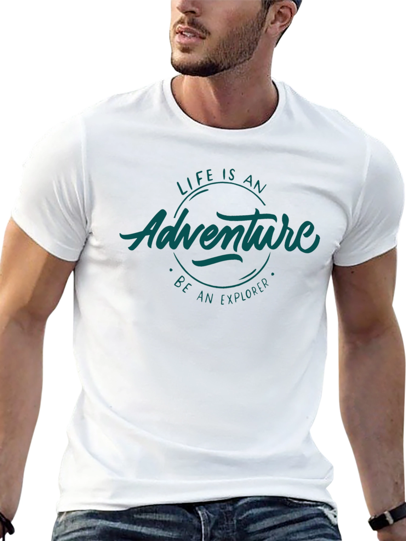 Adventure Seeker Black T-Shirt