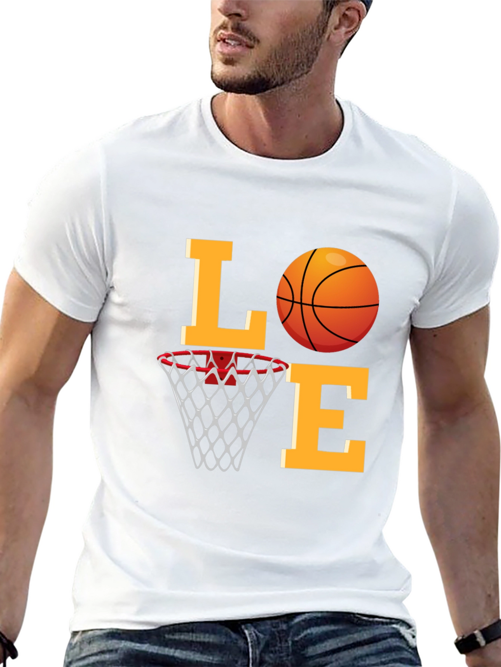 Basketball Love T-Shirt - Sports Fan Tee