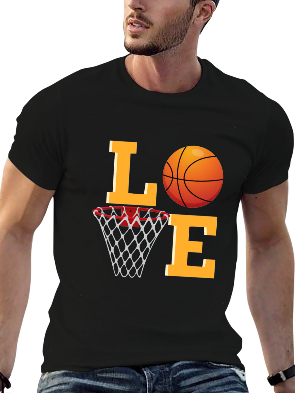 Basketball Love T-Shirt - Sports Fan Tee