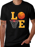 Basketball Love T-Shirt - Sports Fan Tee