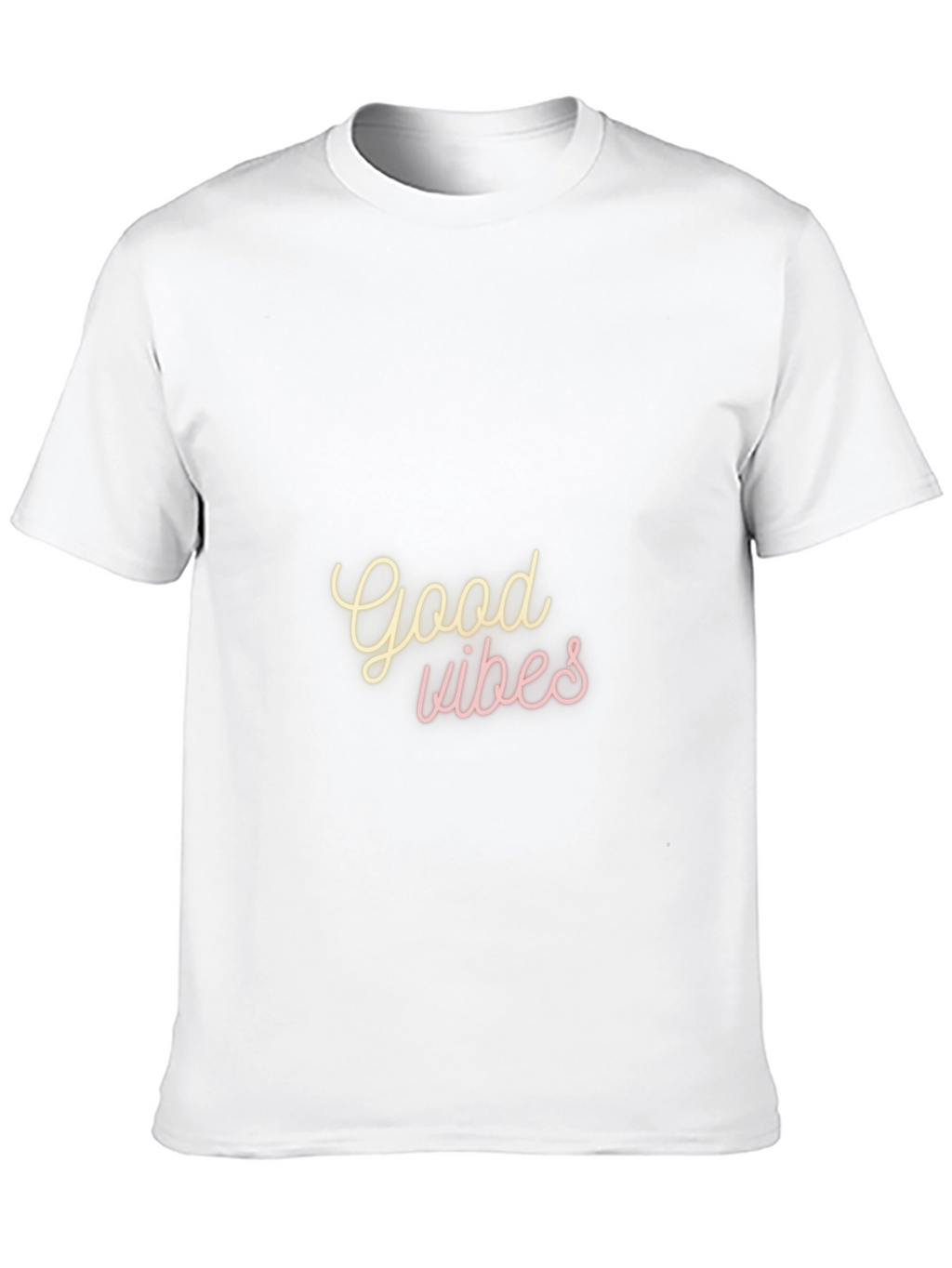 Good Vibes T-Shirt - Black Casual Tee