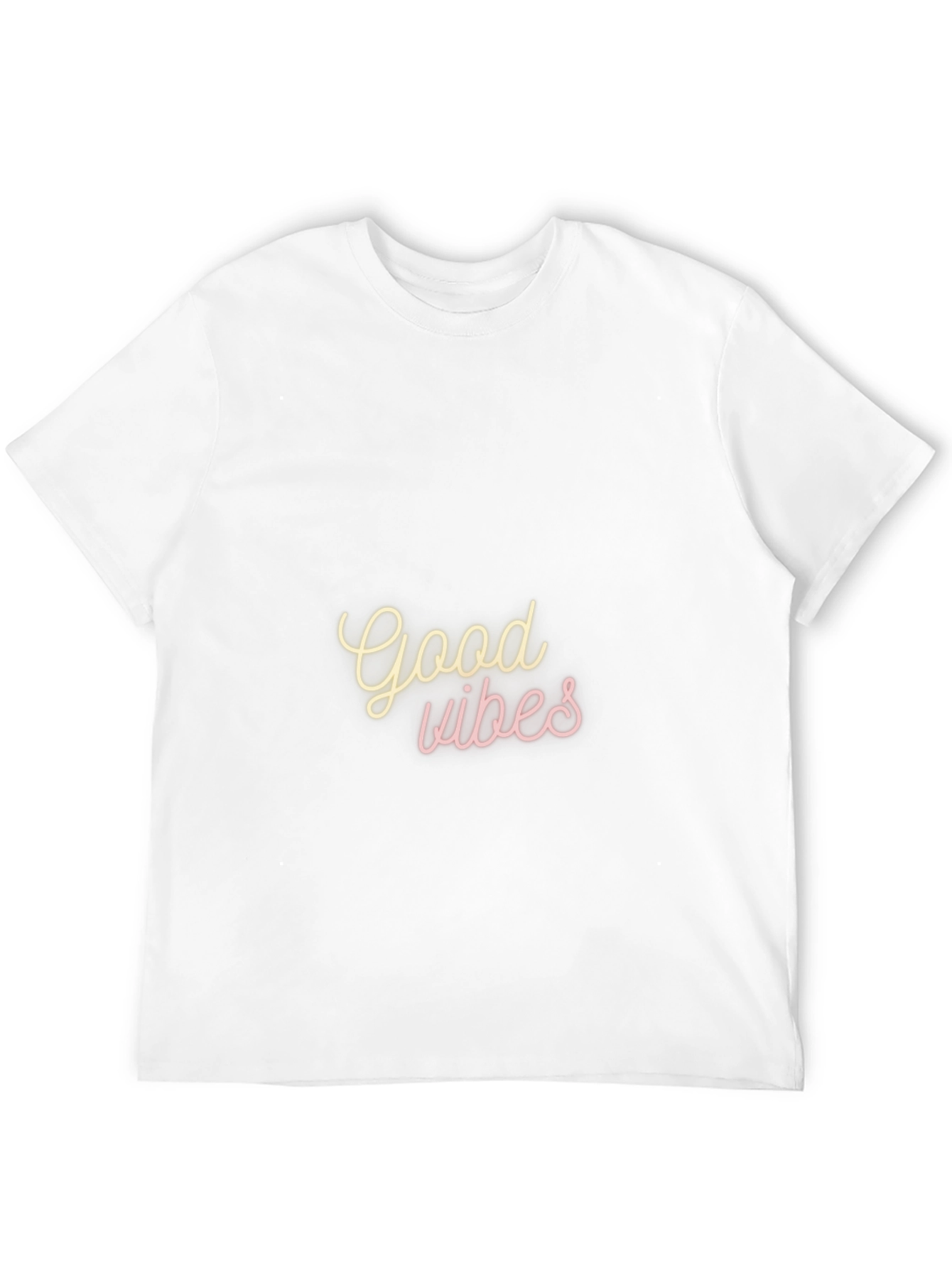 Good Vibes T-Shirt - Black Casual Tee