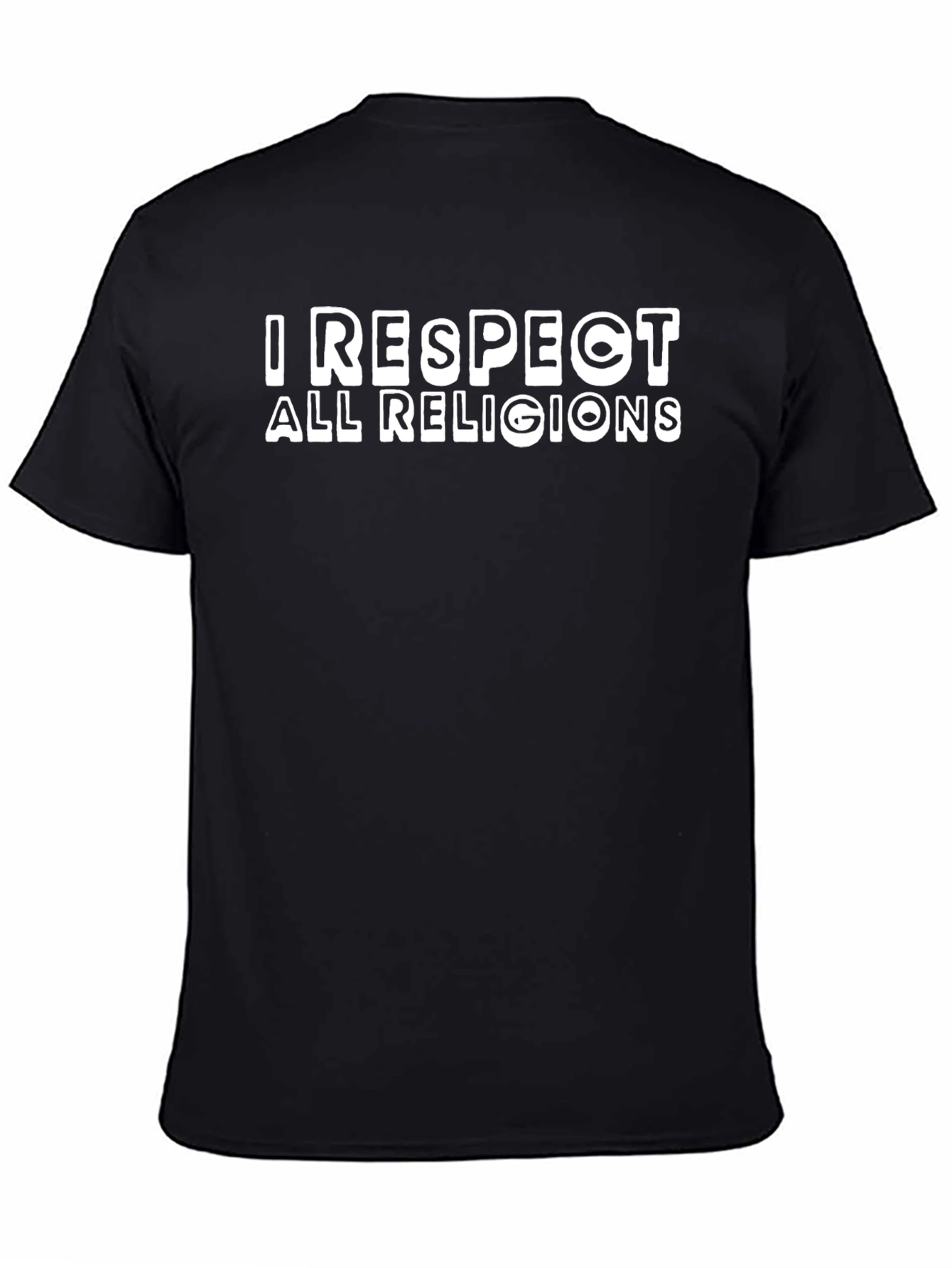 I Respect All Religions Graphic T-Shirt