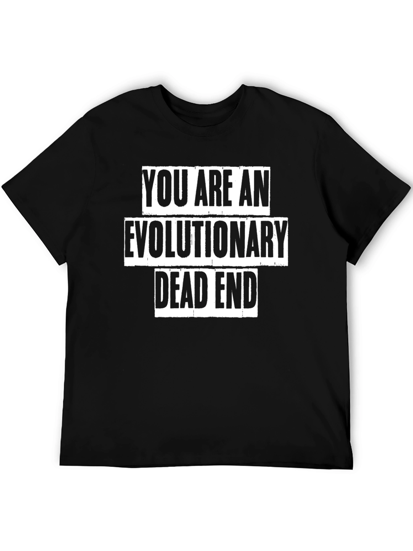 Evolutionary Dead End Graphic Tee - Black