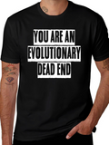 Evolutionary Dead End Graphic Tee - Black