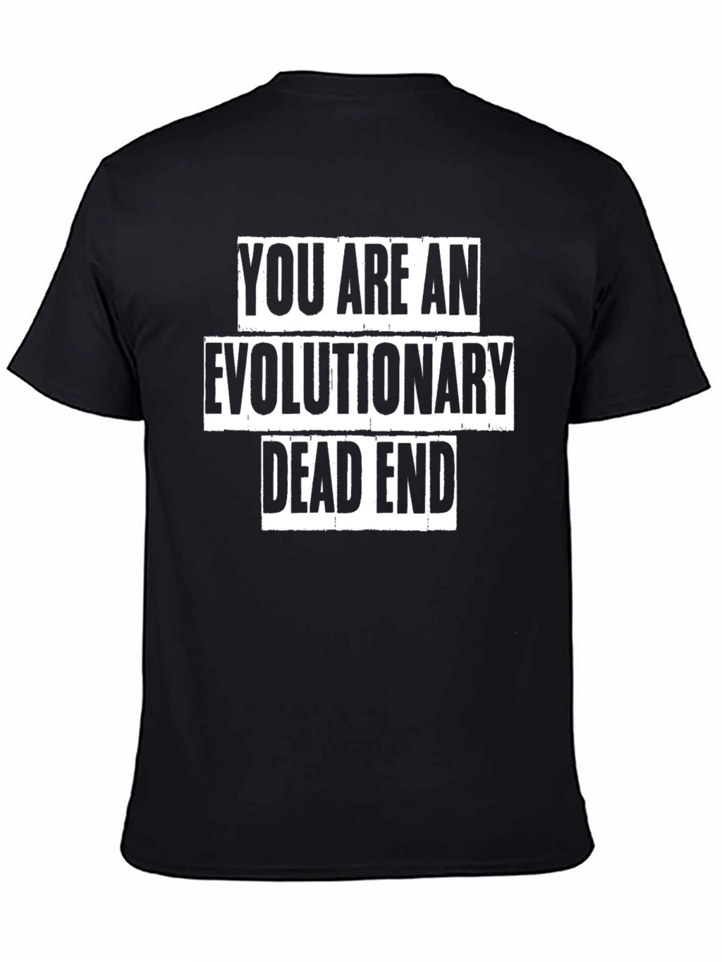 Evolutionary Dead End Graphic Tee - Black