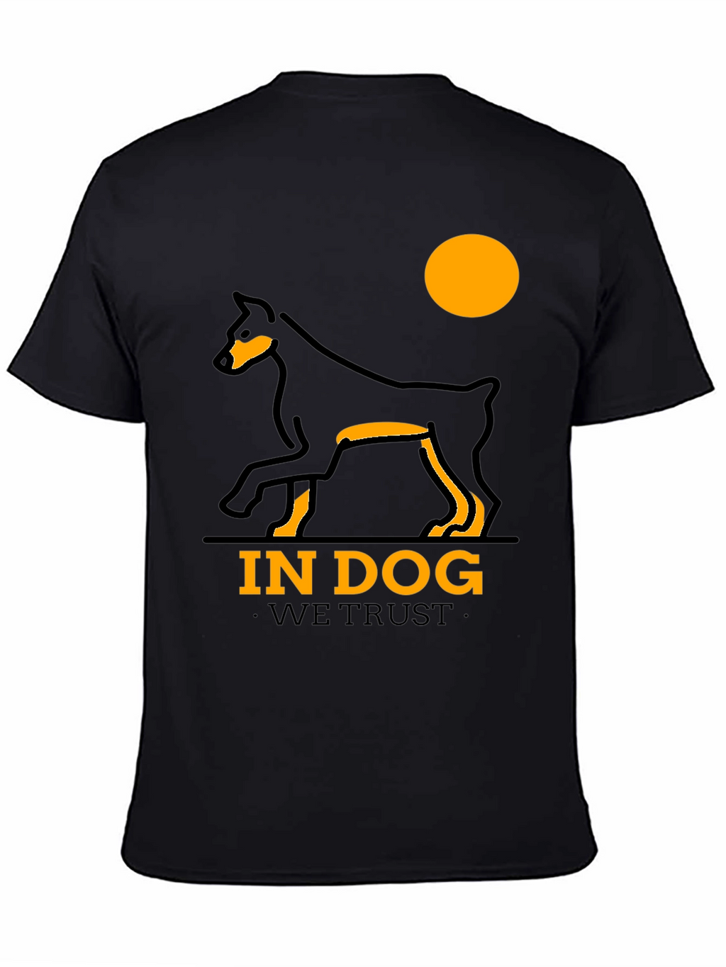 In Dog We Trust Graphic T-Shirt