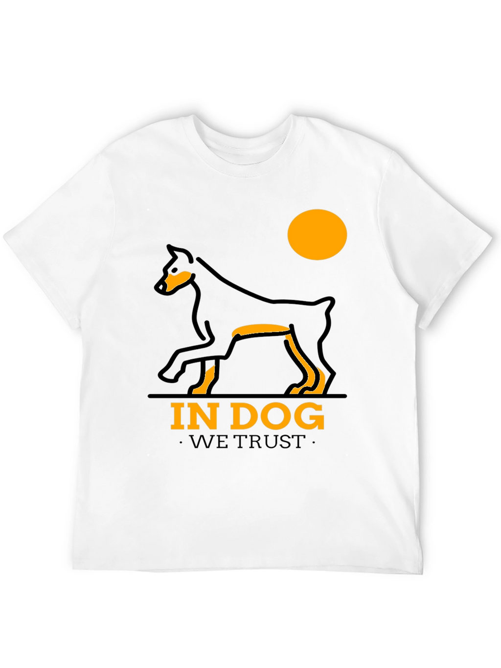 In Dog We Trust Graphic T-Shirt