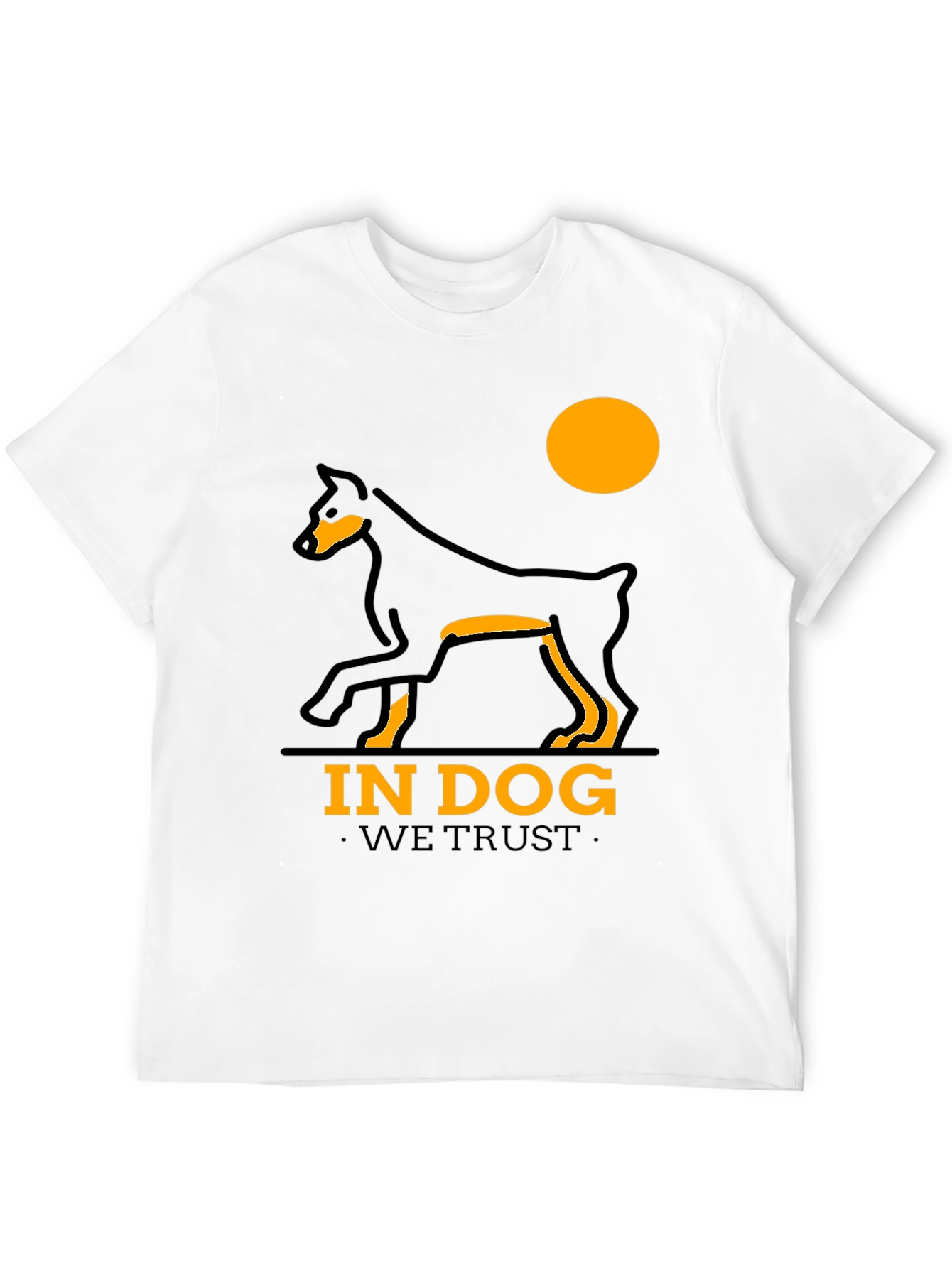 In Dog We Trust Graphic T-Shirt