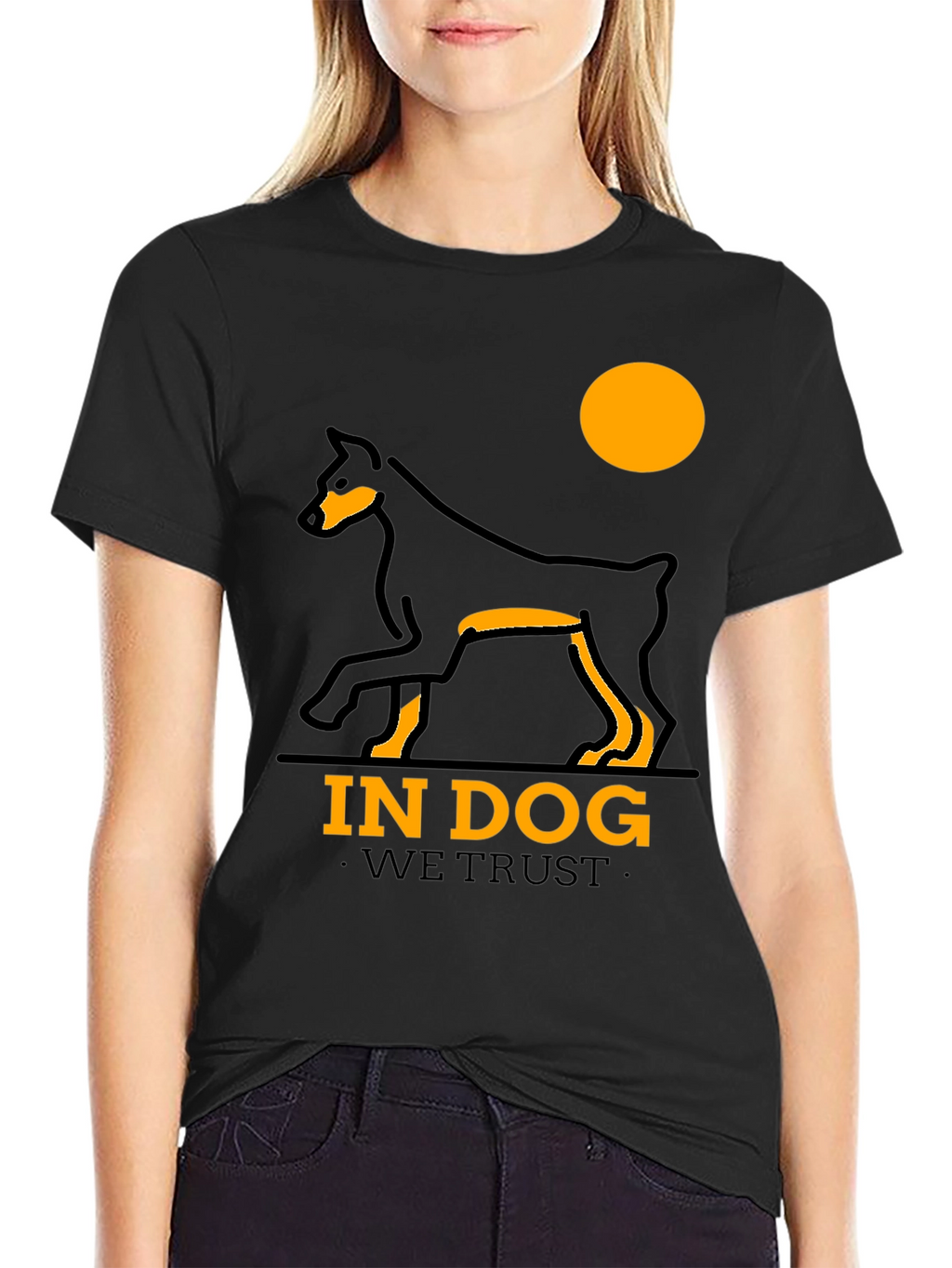 In Dog We Trust Graphic T-Shirt