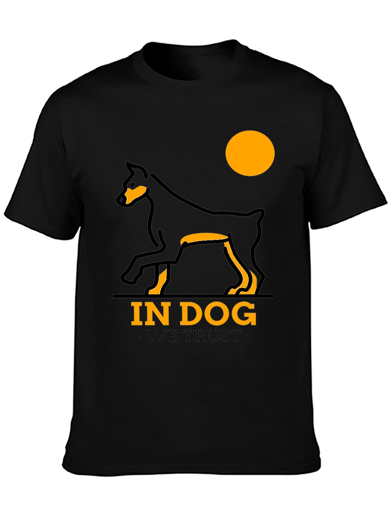 In Dog We Trust Graphic T-Shirt