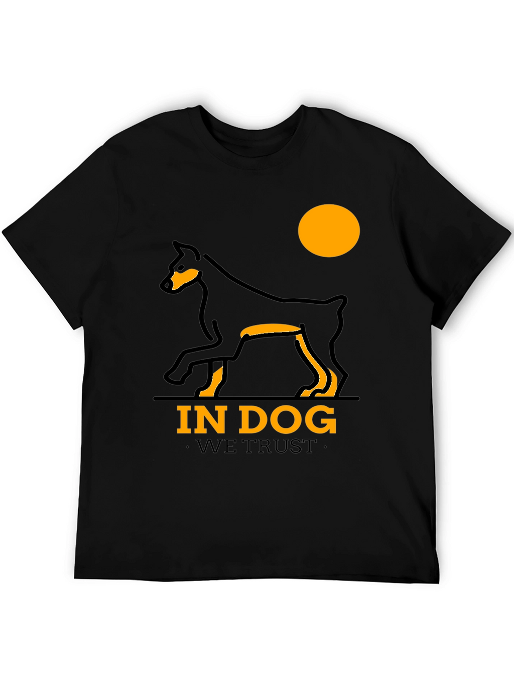 In Dog We Trust Graphic T-Shirt