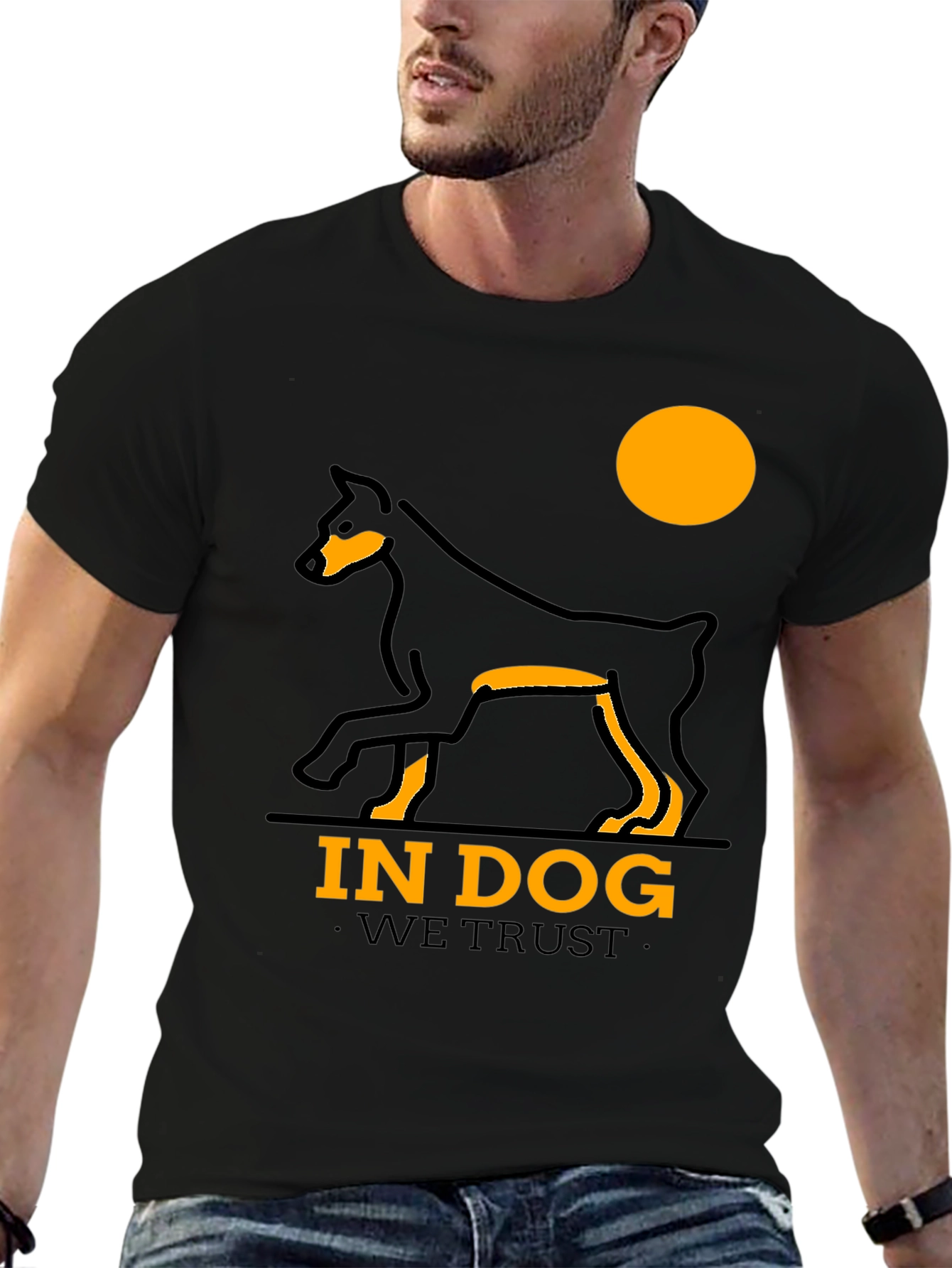 In Dog We Trust Graphic T-Shirt