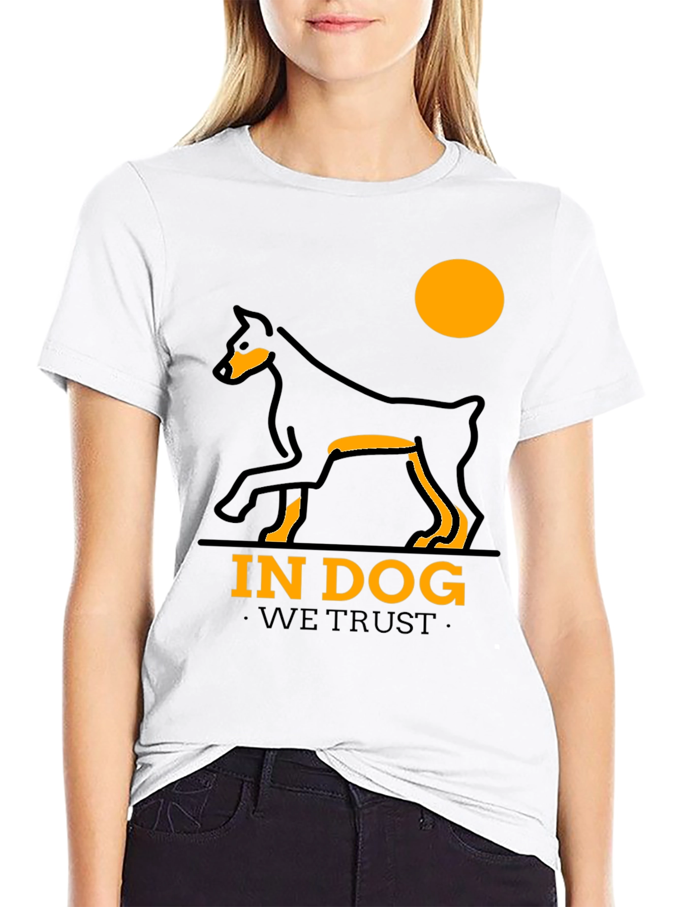 In Dog We Trust Graphic T-Shirt