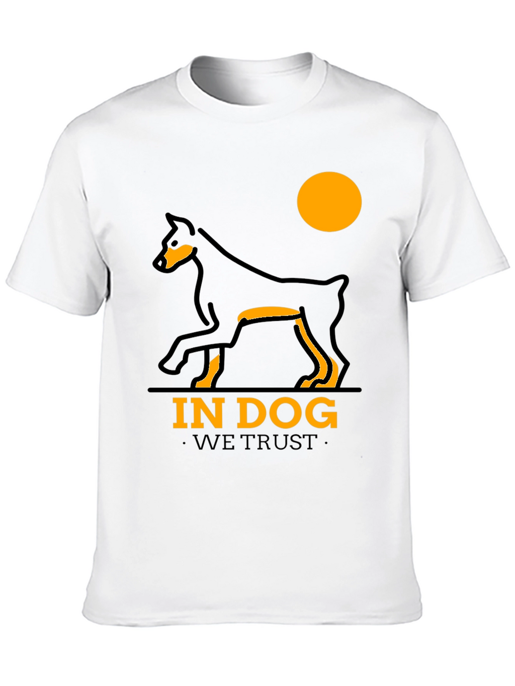 In Dog We Trust Graphic T-Shirt
