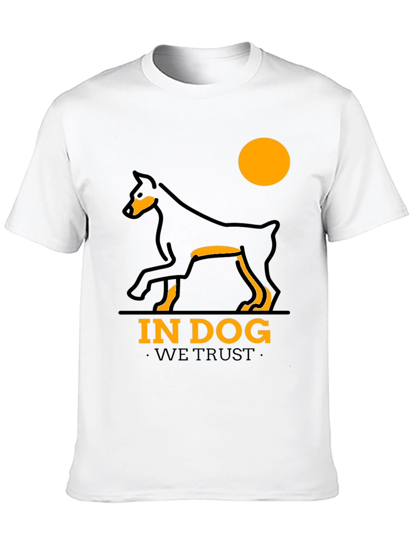 In Dog We Trust Graphic T-Shirt