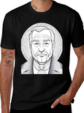 Distinguished Gentleman Graphic Tee - Black